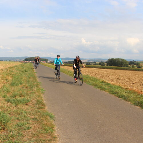 Tour de Chattengau unterwegs