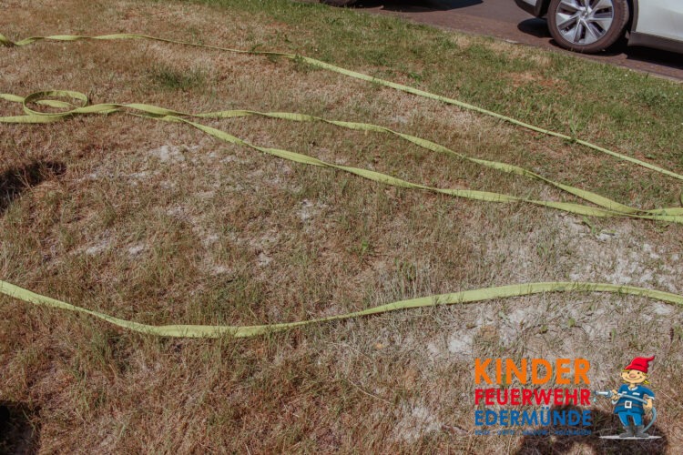 Übungsdienst der Kinderfeuerwehr