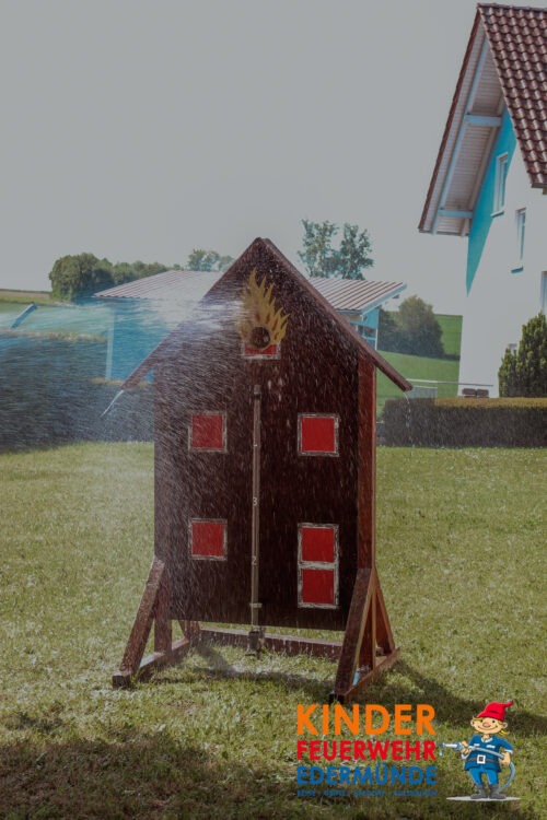 Übungsdienst der Kinderfeuerwehr