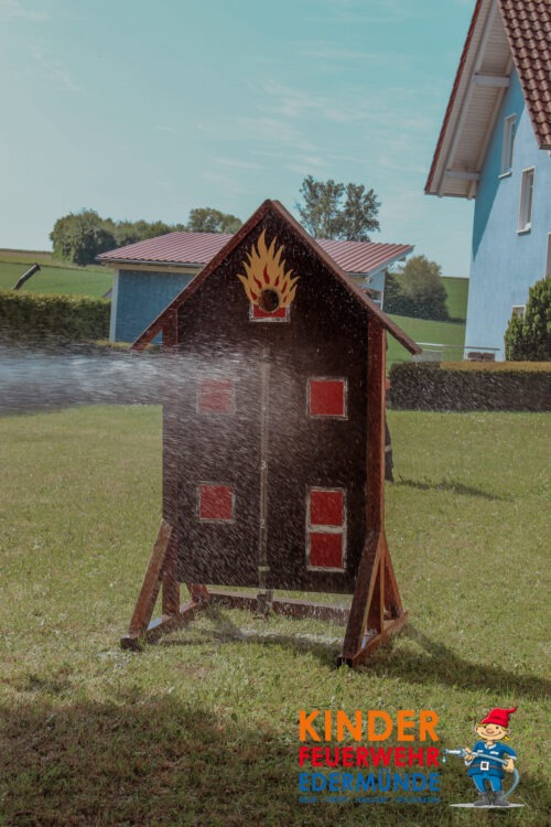 Übungsdienst der Kinderfeuerwehr