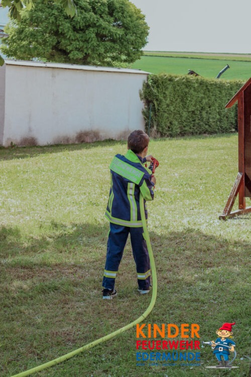 Übungsdienst der Kinderfeuerwehr