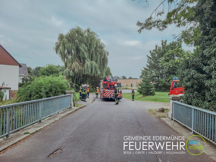 Einsatz in Holzhausen