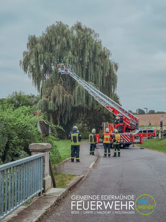 Einsatz in Holzhausen
