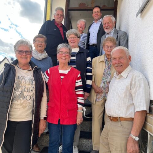 Große Freude bei der Ehrung von Waltraud Grillmayer