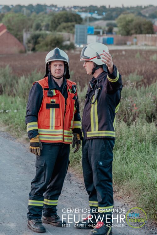 Übungsdienst in Holzhausen