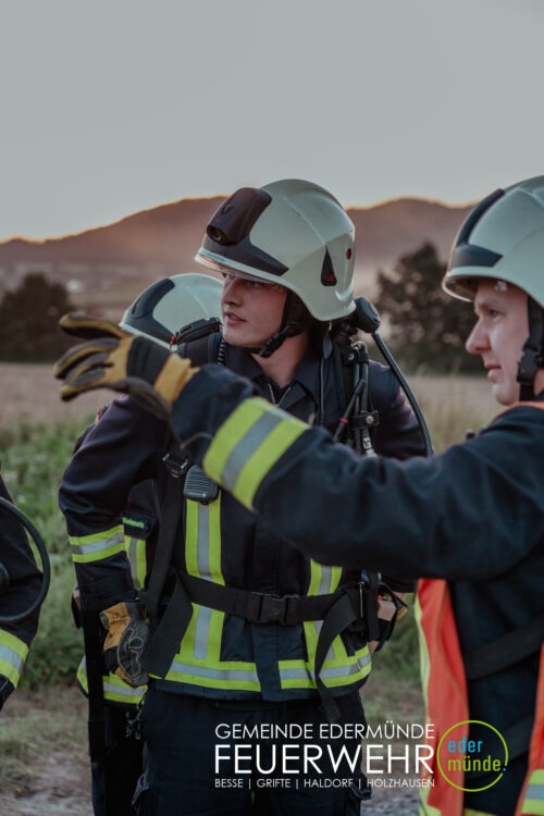 Übungsdienst in Holzhausen