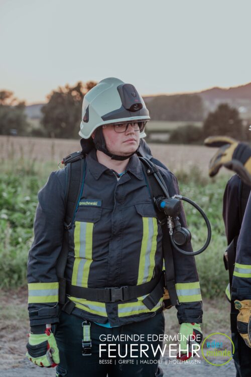 Übungsdienst in Holzhausen