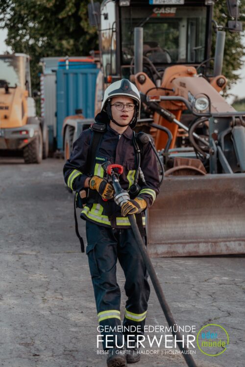 Übungsdienst in Holzhausen