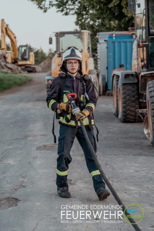 Übungsdienst in Holzhausen
