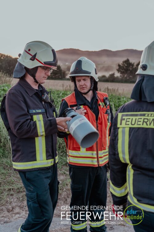 Übungsdienst in Holzhausen