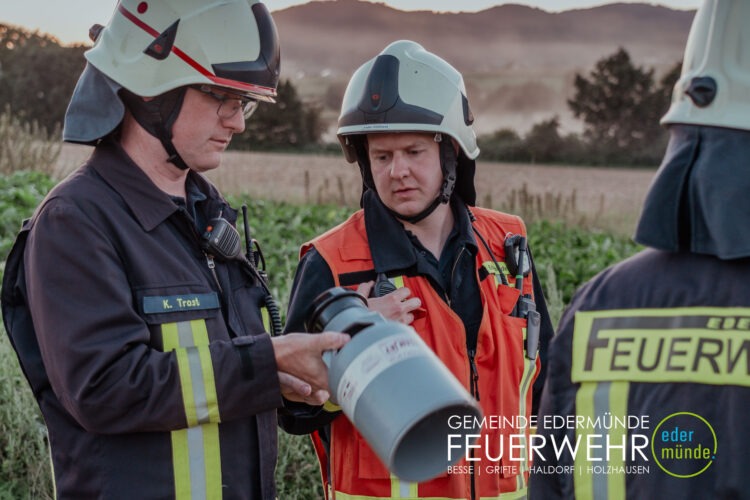 Übungsdienst in Holzhausen