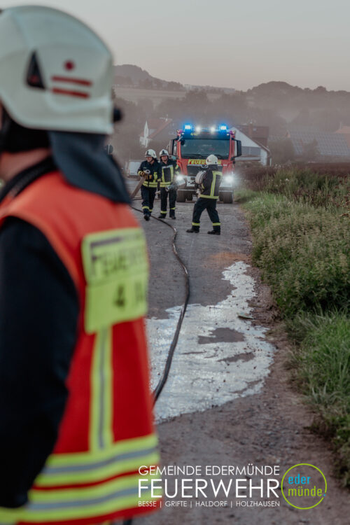Übungsdienst in Holzhausen