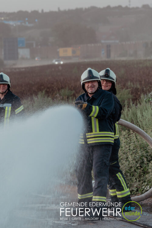 Übungsdienst in Holzhausen