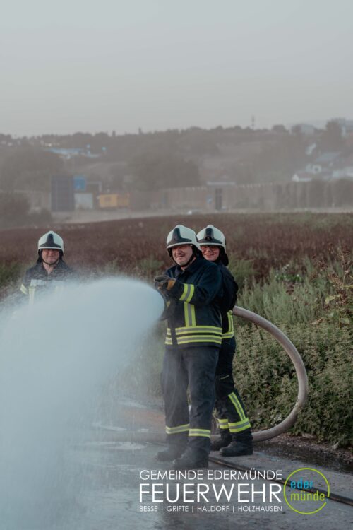 Übungsdienst in Holzhausen