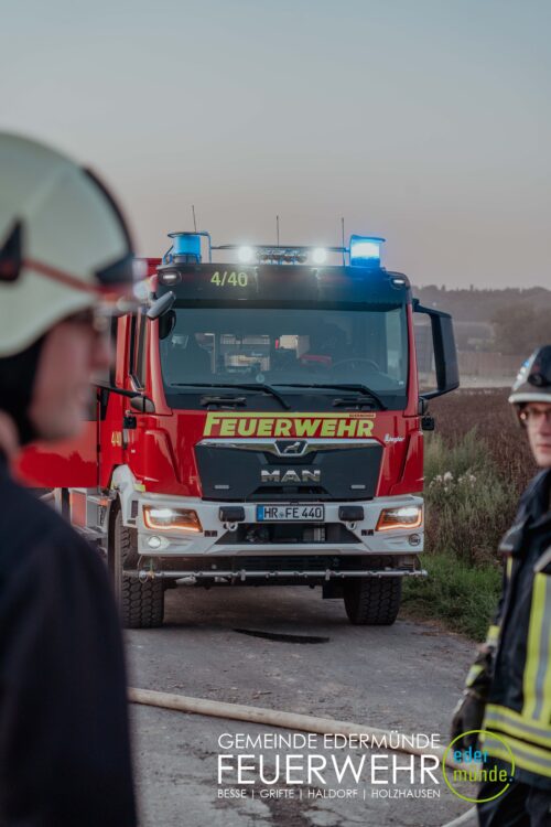 Übungsdienst in Holzhausen