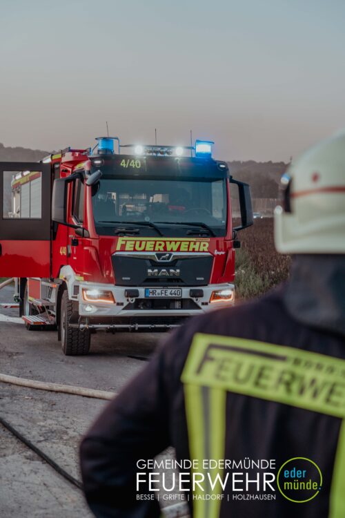 Übungsdienst in Holzhausen