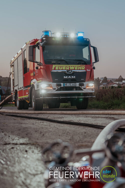 Übungsdienst in Holzhausen