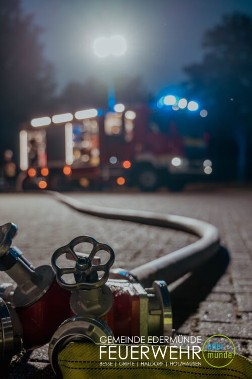 Übungsdienst in Holzhausen