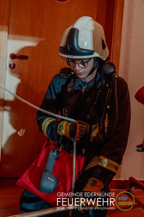 Übungsdienst in Holzhausen