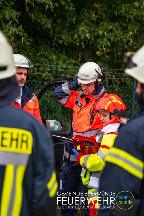 MANV Übung in Homberg
