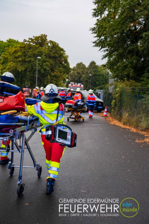 MANV Übung in Homberg