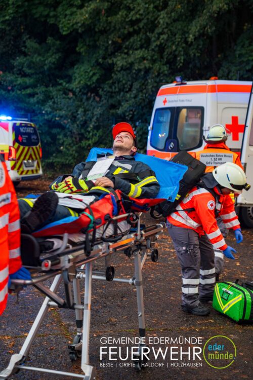 MANV Übung in Homberg