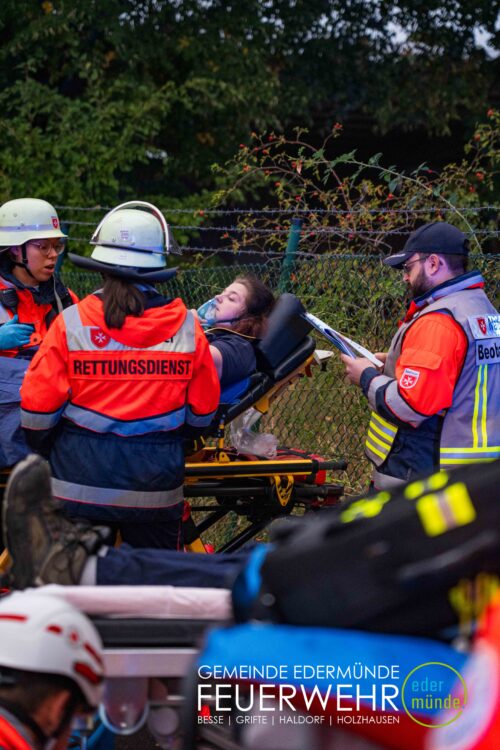 MANV Übung in Homberg