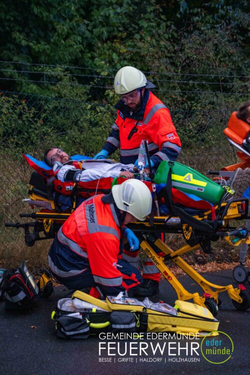 MANV Übung in Homberg