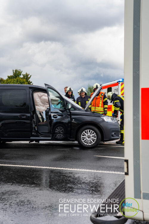 Verkehrsunfall in Edermünde Holzhausen