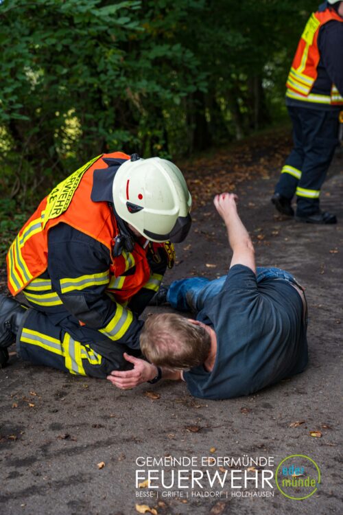 Alarmübung in Edermünde