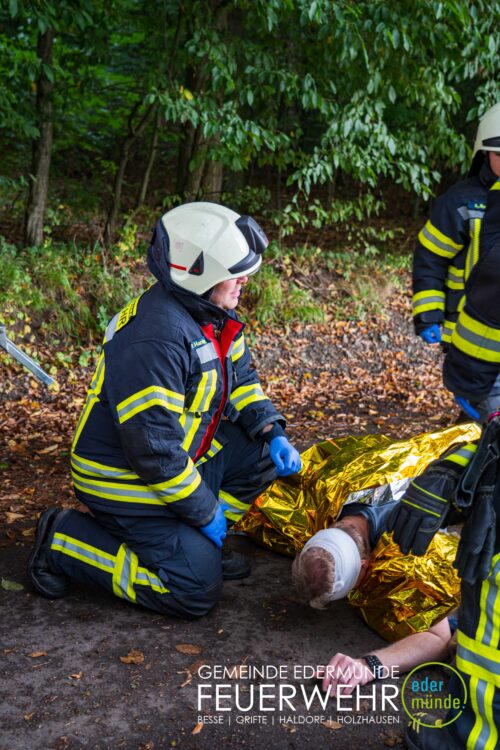Alarmübung in Edermünde