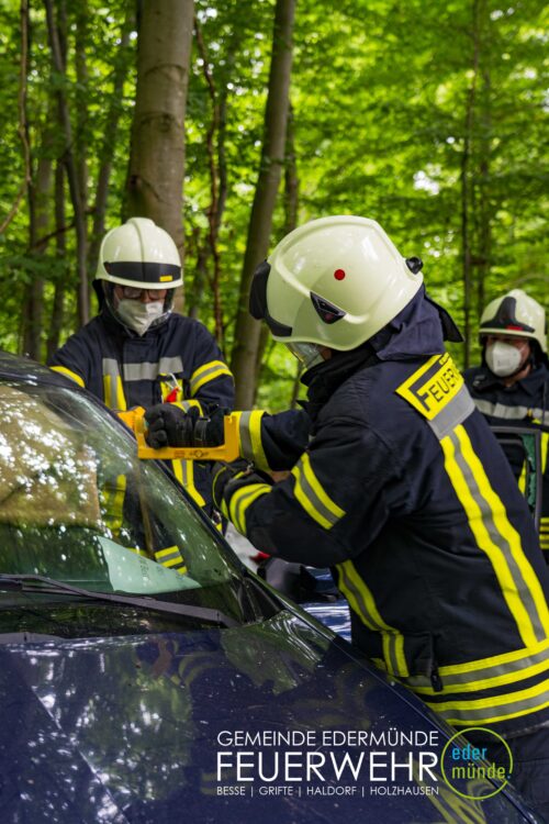 Alarmübung in Edermünde