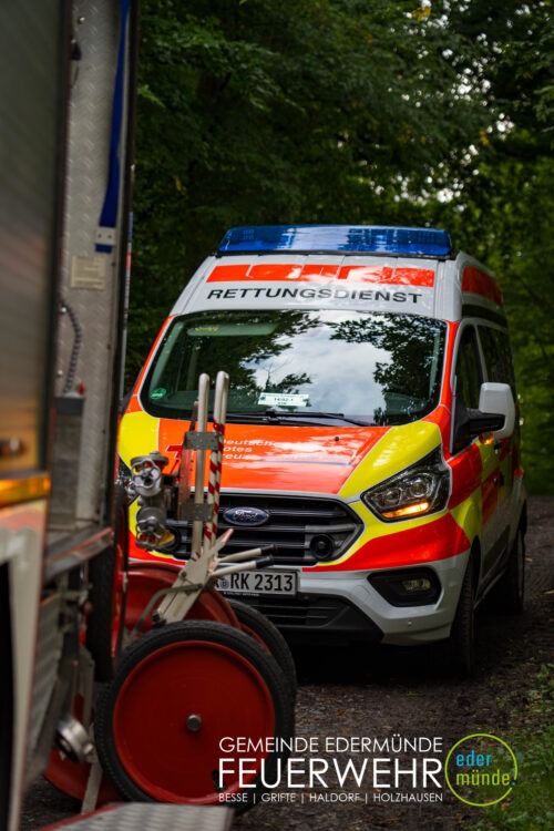 Alarmübung in Edermünde