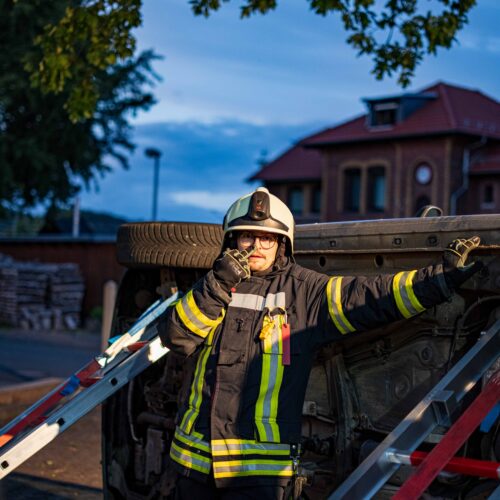 Technische Hilfeleistung Übungsdienst im OT Grifte