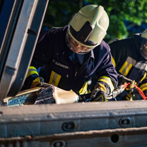 Technische Hilfeleistung Übungsdienst im OT Grifte