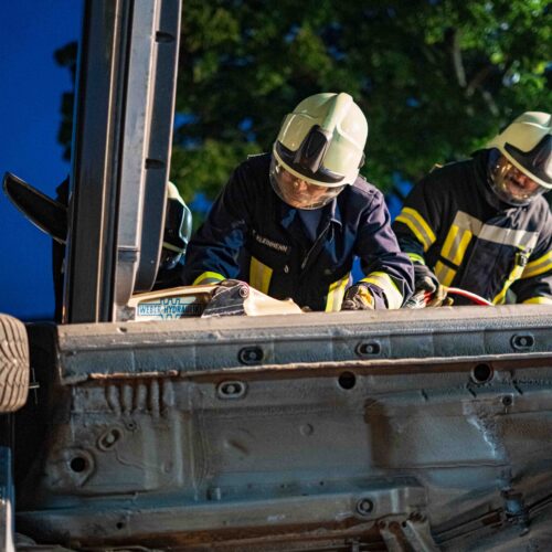 Technische Hilfeleistung Übungsdienst im OT Grifte