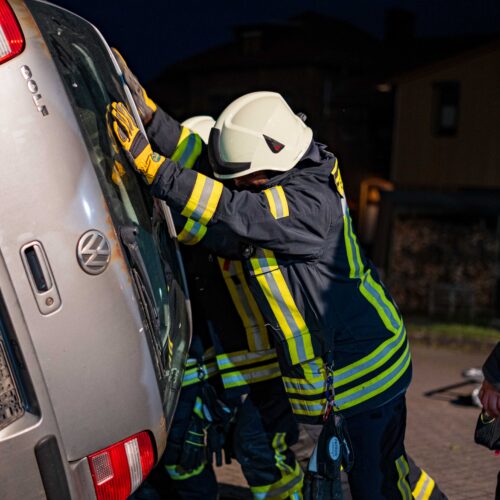 Technische Hilfeleistung Übungsdienst im OT Grifte