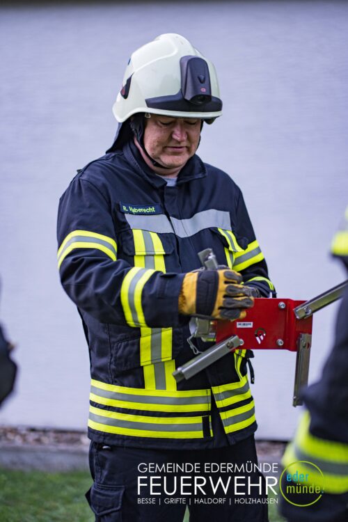 Übungsdienst mit dem neuen MLF in Haldorf