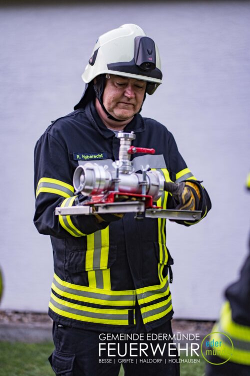 Übungsdienst mit dem neuen MLF in Haldorf