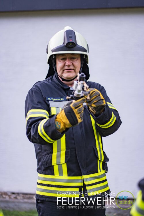 Übungsdienst mit dem neuen MLF in Haldorf