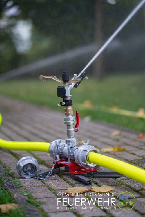 Übungsdienst mit dem neuen MLF in Haldorf