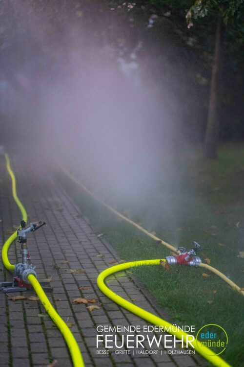 Übungsdienst mit dem neuen MLF in Haldorf