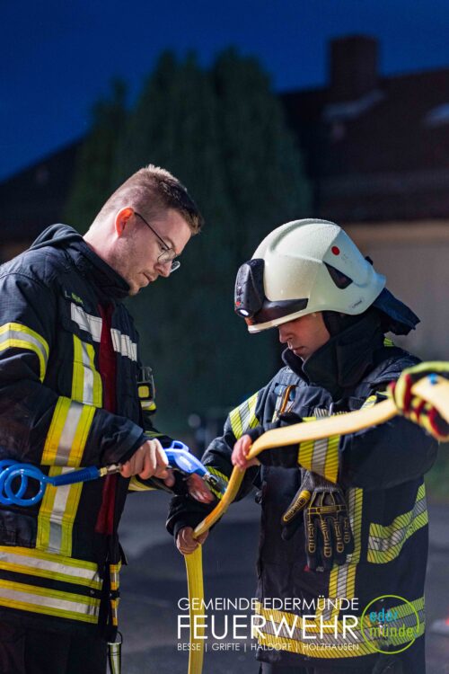 Übungsdienst mit dem neuen MLF in Haldorf