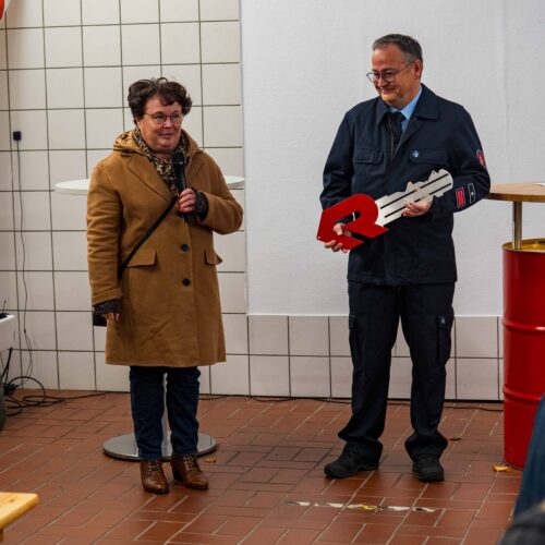 Einweihung des neuen Fahrzeuges