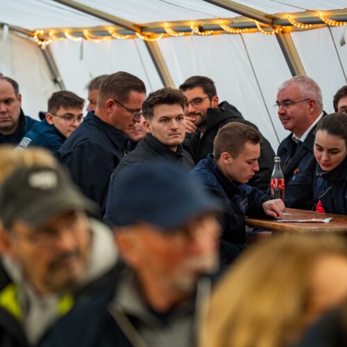 Einweihung des neuen Fahrzeuges