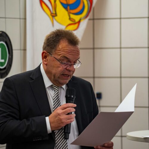 Einweihung des neuen Fahrzeuges