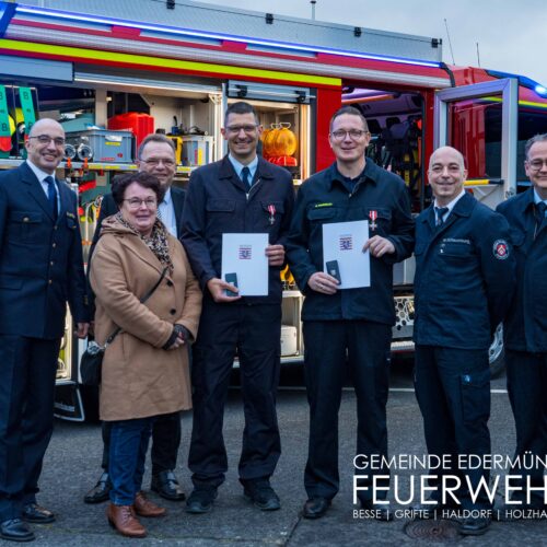 Einweihung des neuen Fahrzeuges