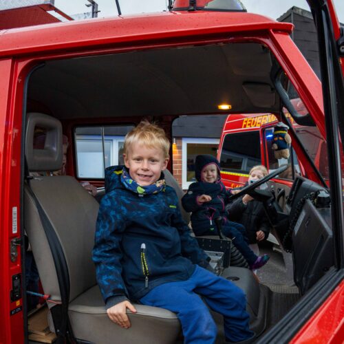 Einweihung des neuen Fahrzeuges