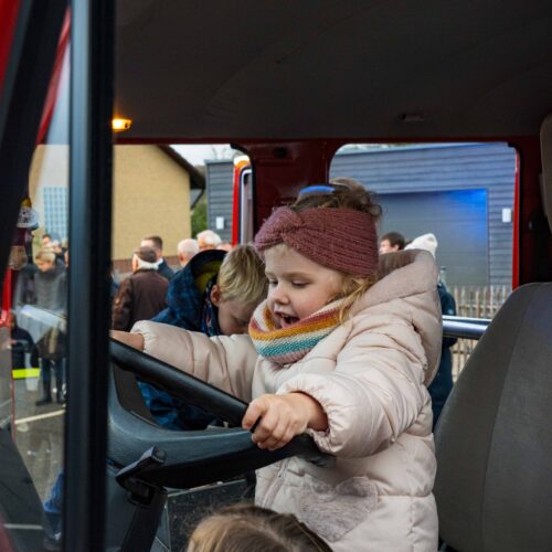 Einweihung des neuen Fahrzeuges