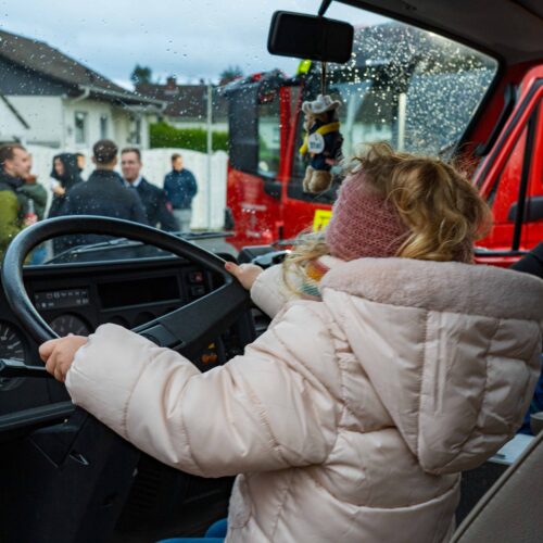 Einweihung des neuen Fahrzeuges